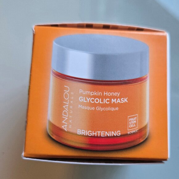 ANDALOU NATURALS Pumpkin & Honey Glycolic Brightening Mask (Two) (Unisex) - Picture 2 of 10